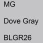 Preview: MG, Dove Gray, BLGR26.